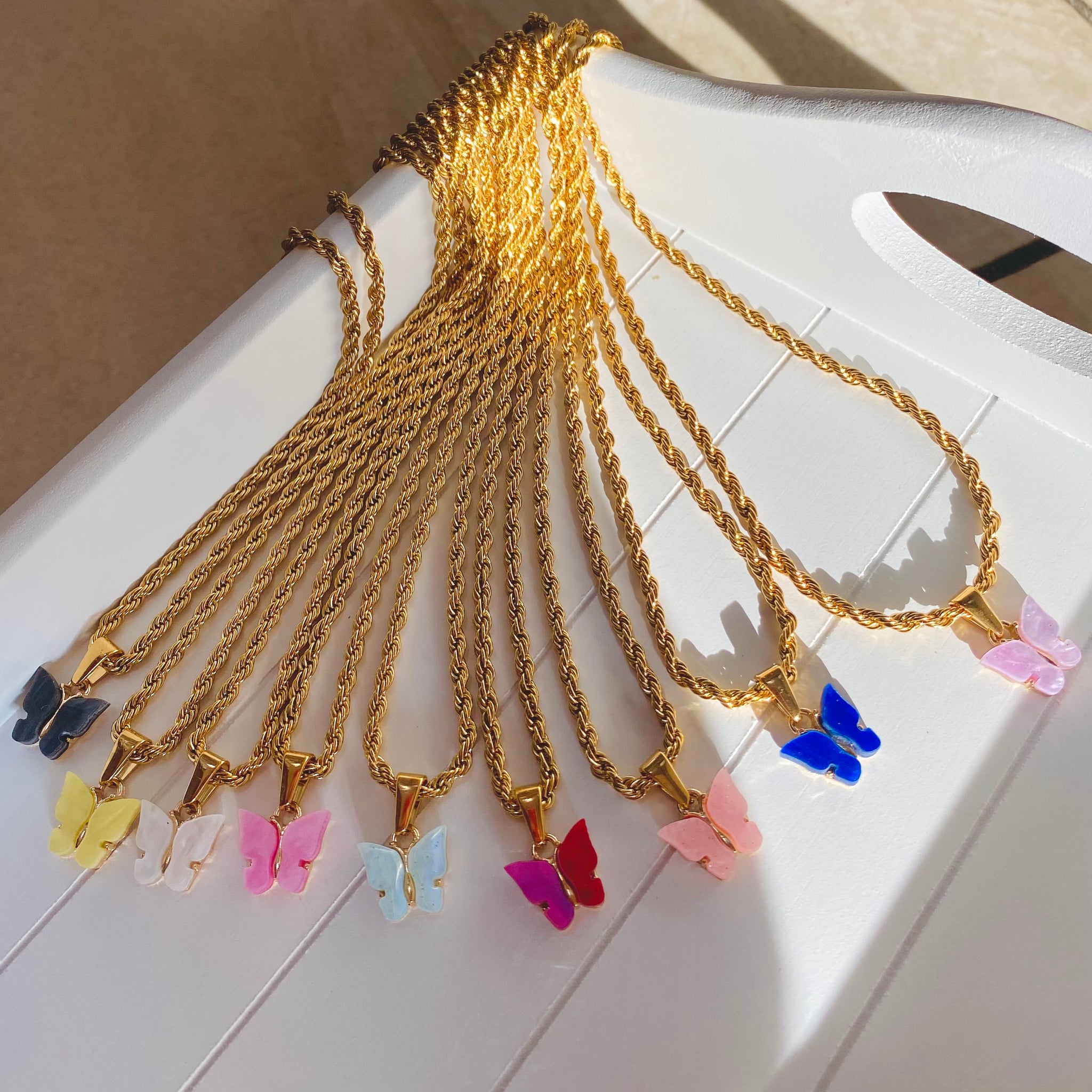 Butterfly Rope Chain