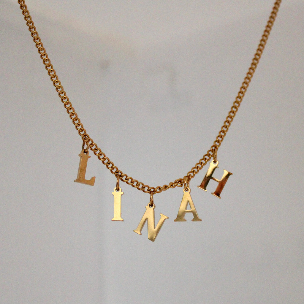 (PRE ORDER ONLY) My Name Necklace