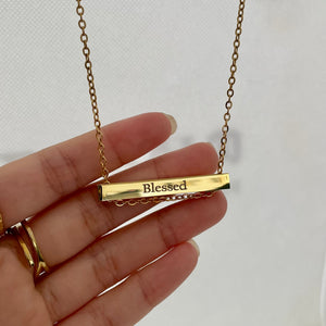 Swing Bar Necklace