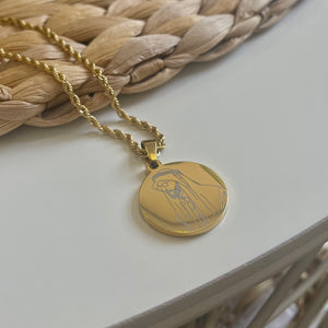 Circle Picture Necklace