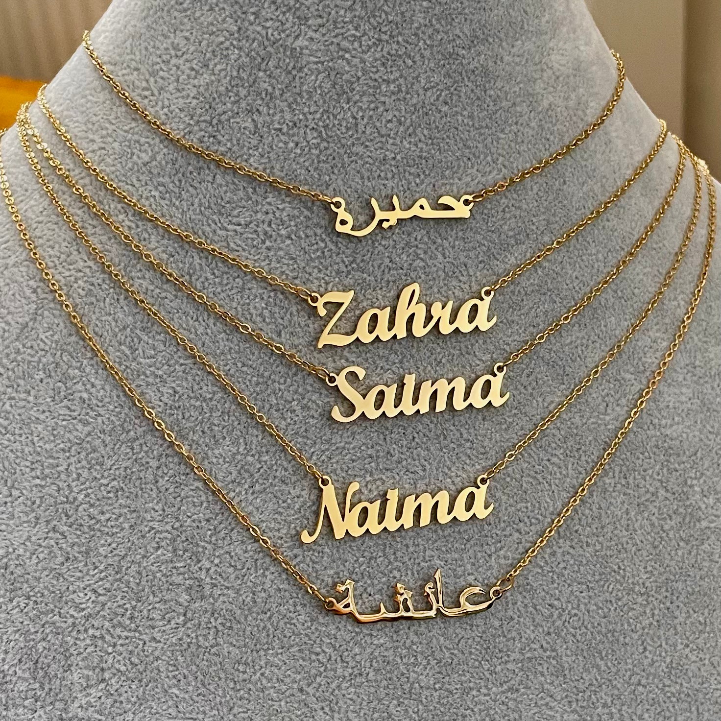 Ready Name Necklaces BYENCEE