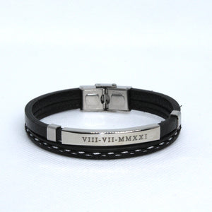 Custom Leather Bracelet