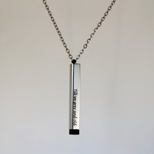 Hidden Bar Necklace