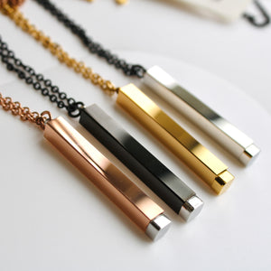 Hidden Bar Necklace