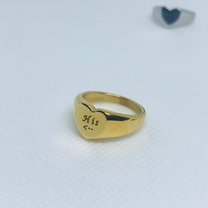 Custom Heart Ring