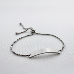 Adjustable Bar Bracelet