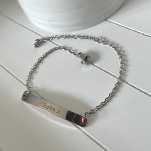 Custom Bar Bracelet