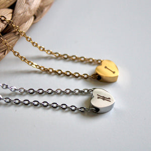 Dainty Heart Necklace (1 piece)