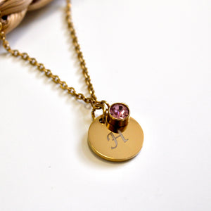 Custom Birthstone Necklace