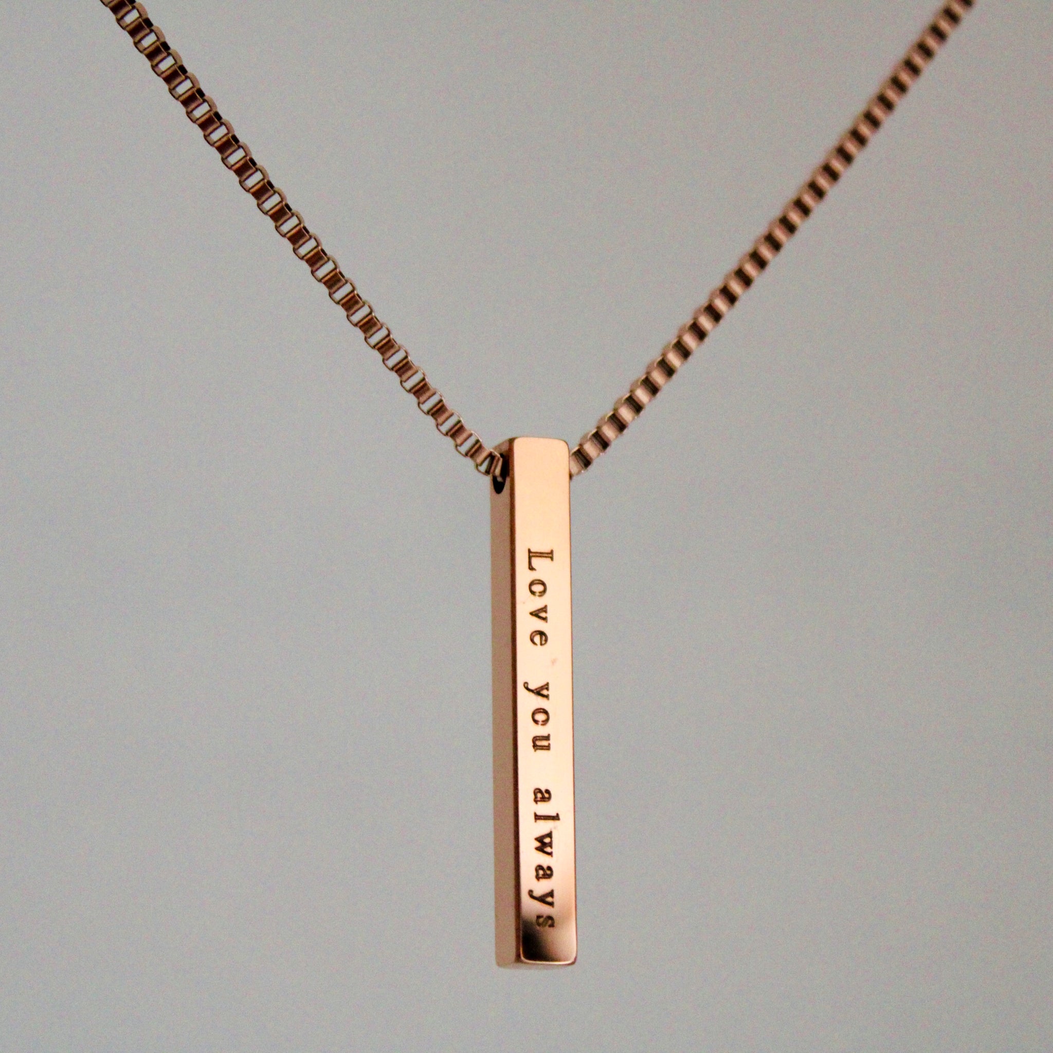 Custom Bar Necklace (1 Piece)