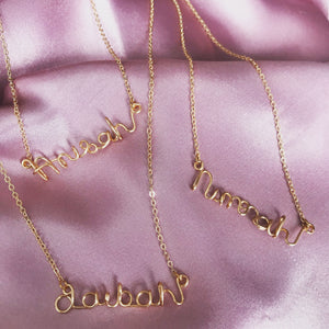 (Pre order) Custom Name Necklace